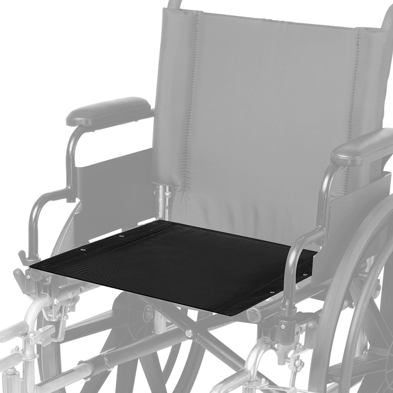 minkissy Cojín para Asiento De Silla De Ruedas De Oxford 17.71X16.53 Pulgadas Almohadilla Extraíble Antideslizante con Tornillos Y Arandelas Repuestos Completos