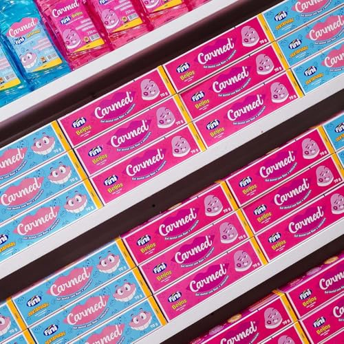 Kit Gel Dental Carmed Fini Beijos+ Dentadura 70g