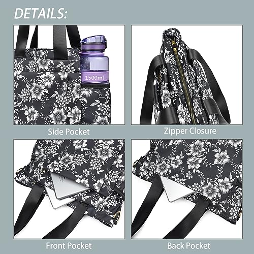 CLOUDMUSIC Crossbody Bags Shoulder Tote Handbag Nylon With Straps Waterproof Multi Bottle Pockets For Women Trendy3