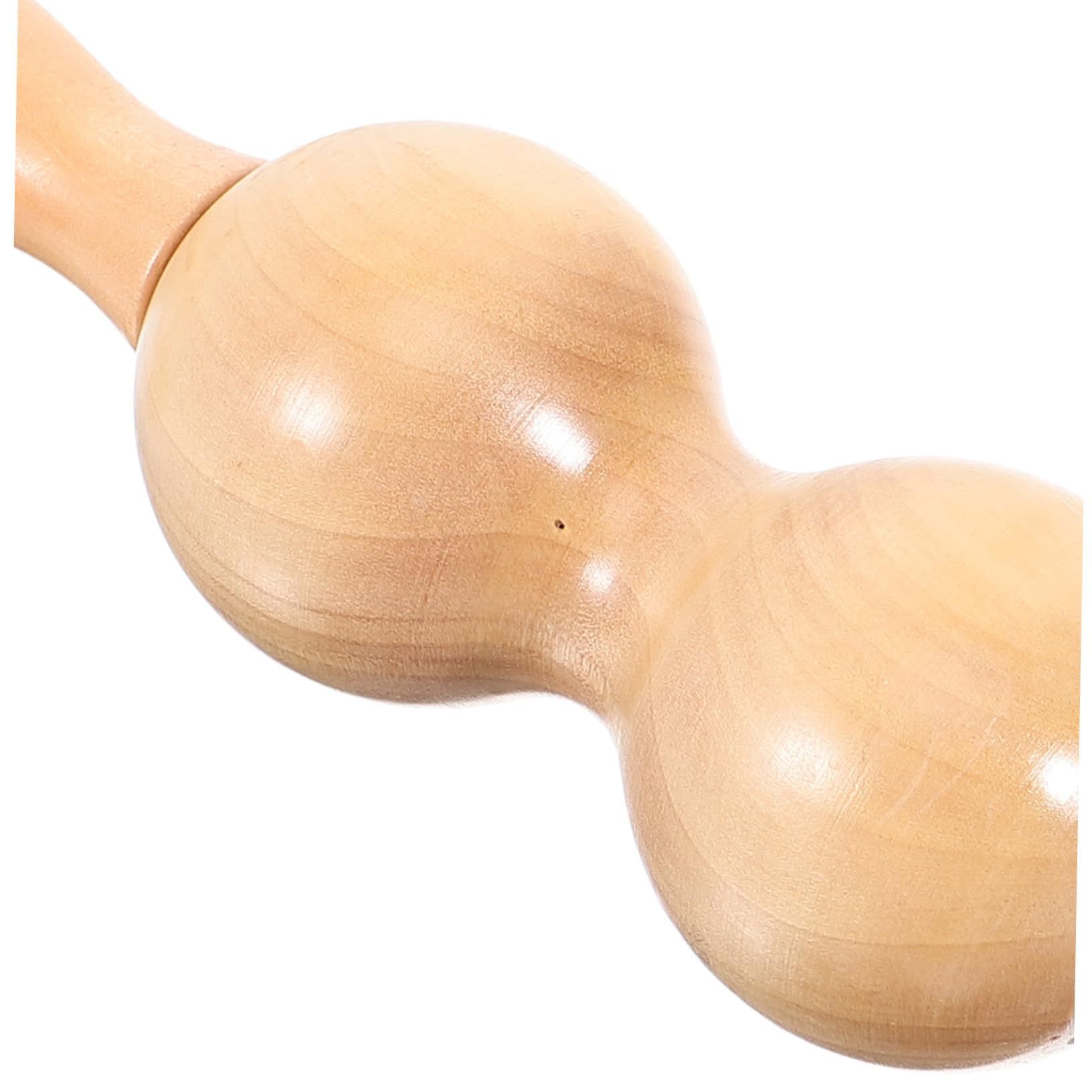Holz massagestab für Akupressurpunkte Ergonomisch Geformt Leichter Haushalts akupressur massageroller Durchblutung an Füßen und Körper Natürliches Material Tragbar für Wellness zu