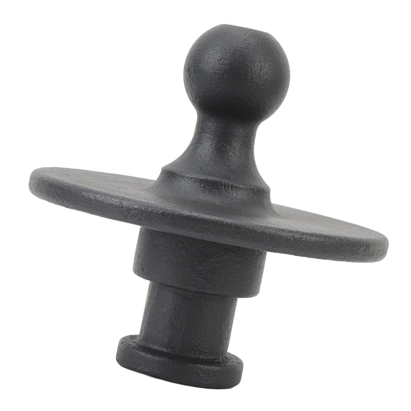 CHICIRIS Adapter Siodła Kingpin do Gęsiej Szyi, Kuta Stal Hartowana do Adaptera Gęsiej Szyi z 2-calowym Sworzniem Kingpin, Kulka 2 5 16 Cali, 30000 Funtów Siodła Przyczepy Ciągnika