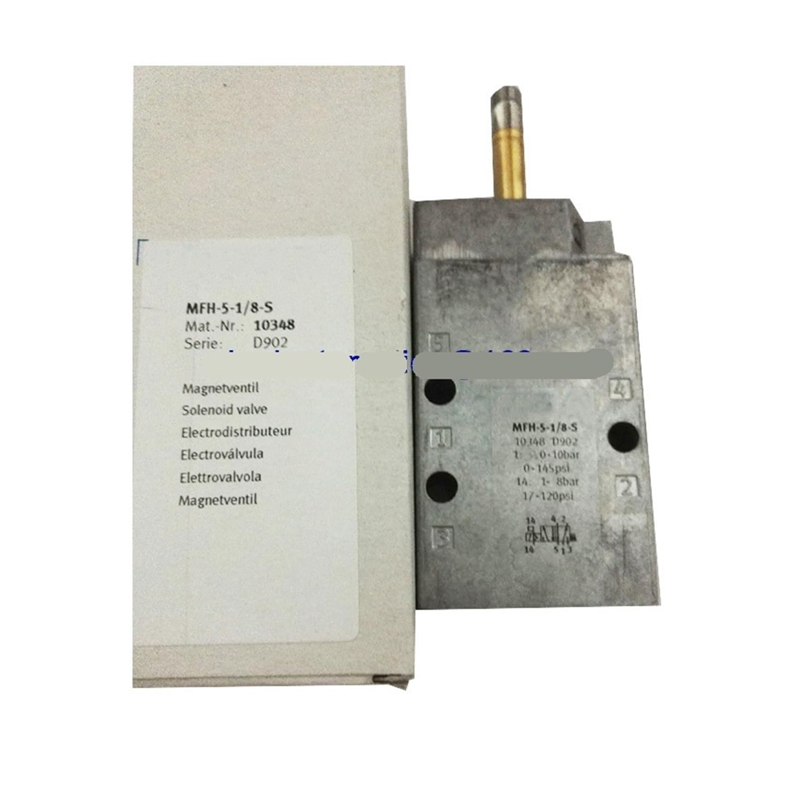 CXDFRSER 1PCS MFH-5-1/8-S 10348 Solenoid Valve