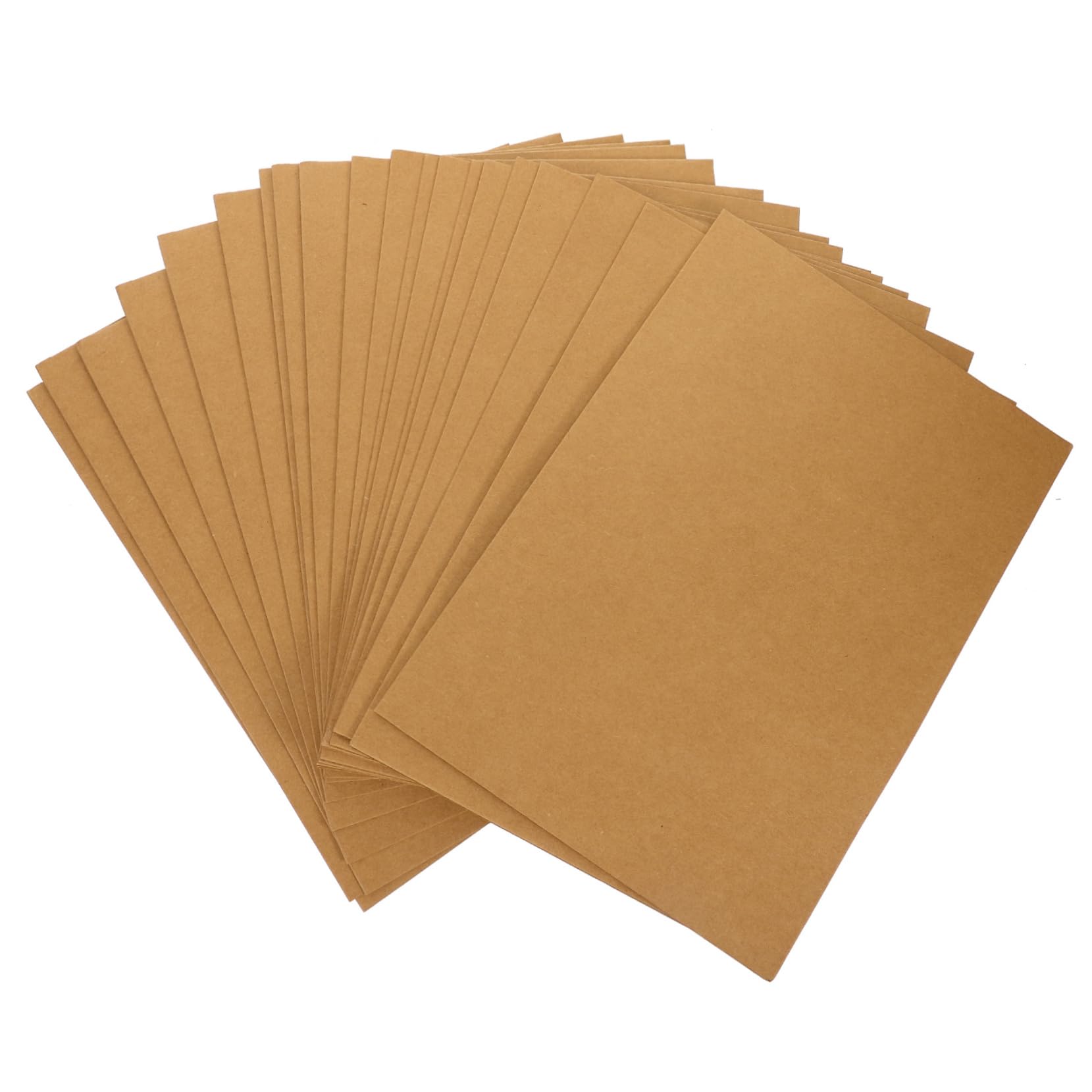 LALAFINA Klemmbretter A4 20 Stück aus Kraftpapier Präsentationsmappe als Dokumentenmappe für Büro Beschriftbar zur Organisation von Unterlagen