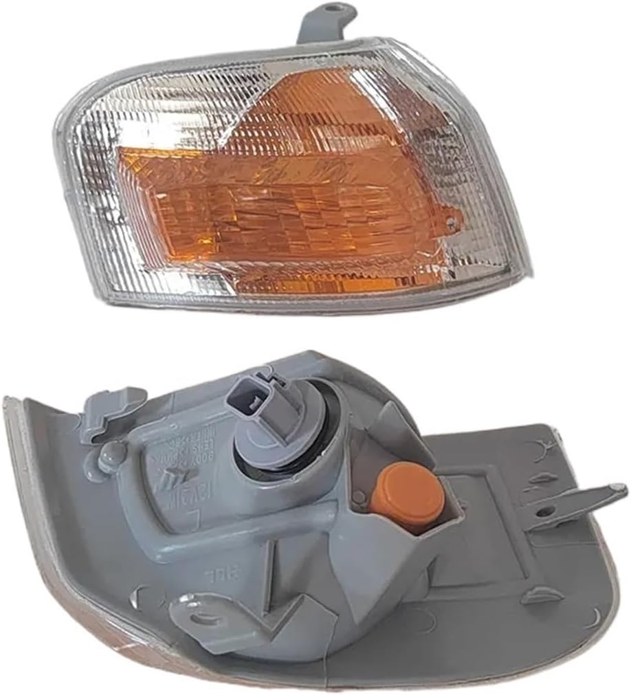 A Pair Car Front Turn Signal Corner Light Compatible with Toyota Sprinter Carib Ae110 1998 1999 2000
