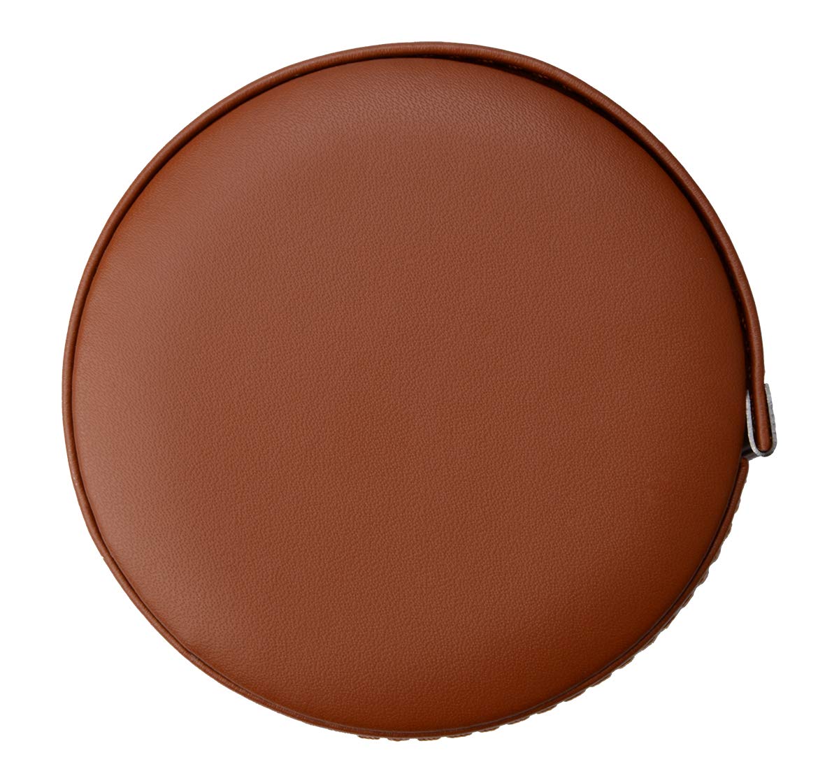 Étui de rangement pour cravates de voyage zippé en cuir