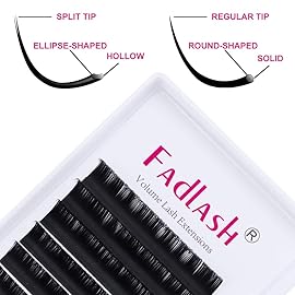 Lash Extension C D Curl Ellipse Eyelash Extensions .15 .20mm Flat Lashes Matte Single Lashes Classic Eyelash Extensions Individual Lashes (0.15-C, 12mm)