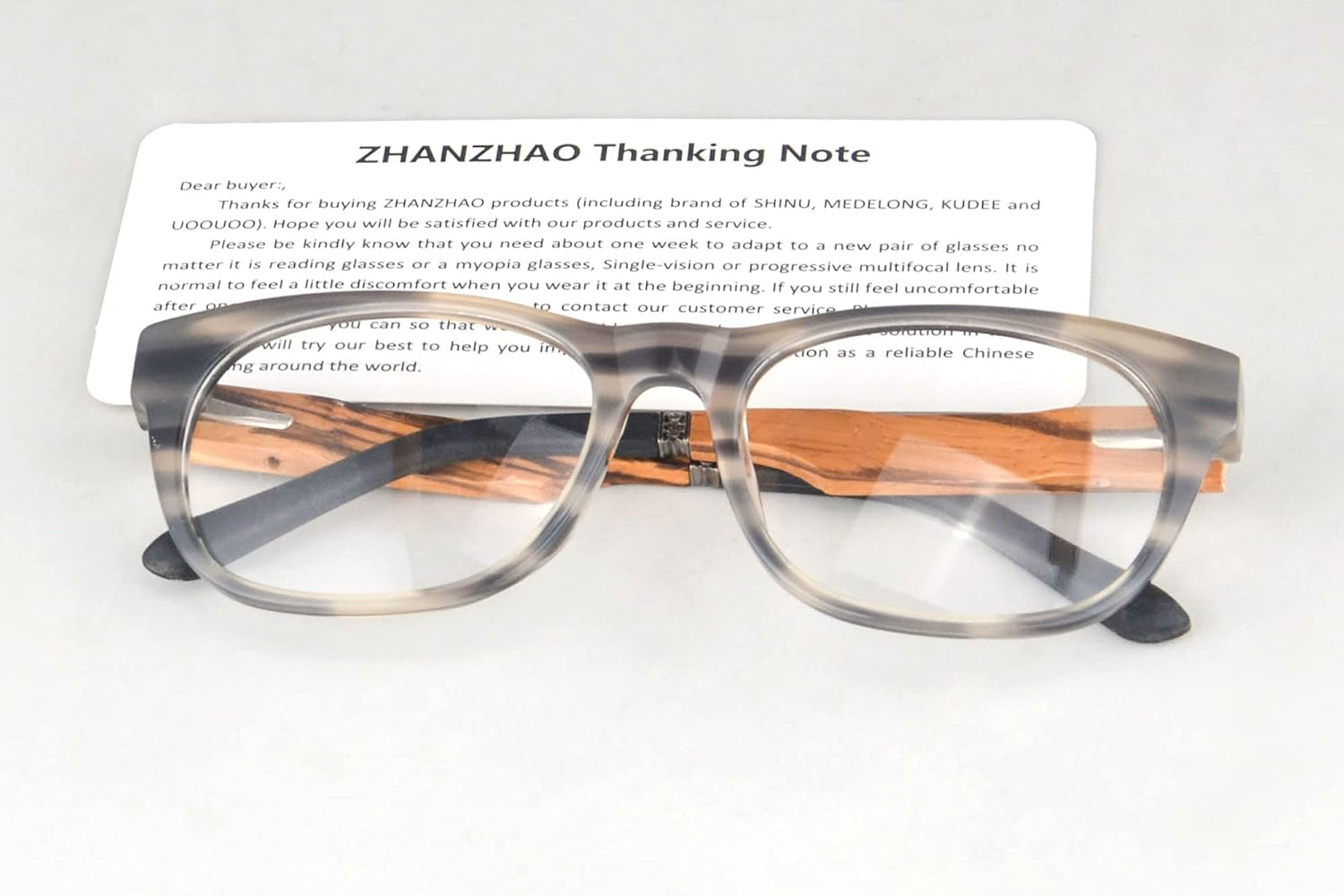 SHINU UV400 Polarized Sunglasses Men Acetate Wood Frame Fishing Glasses for Driving Hiking ZF109