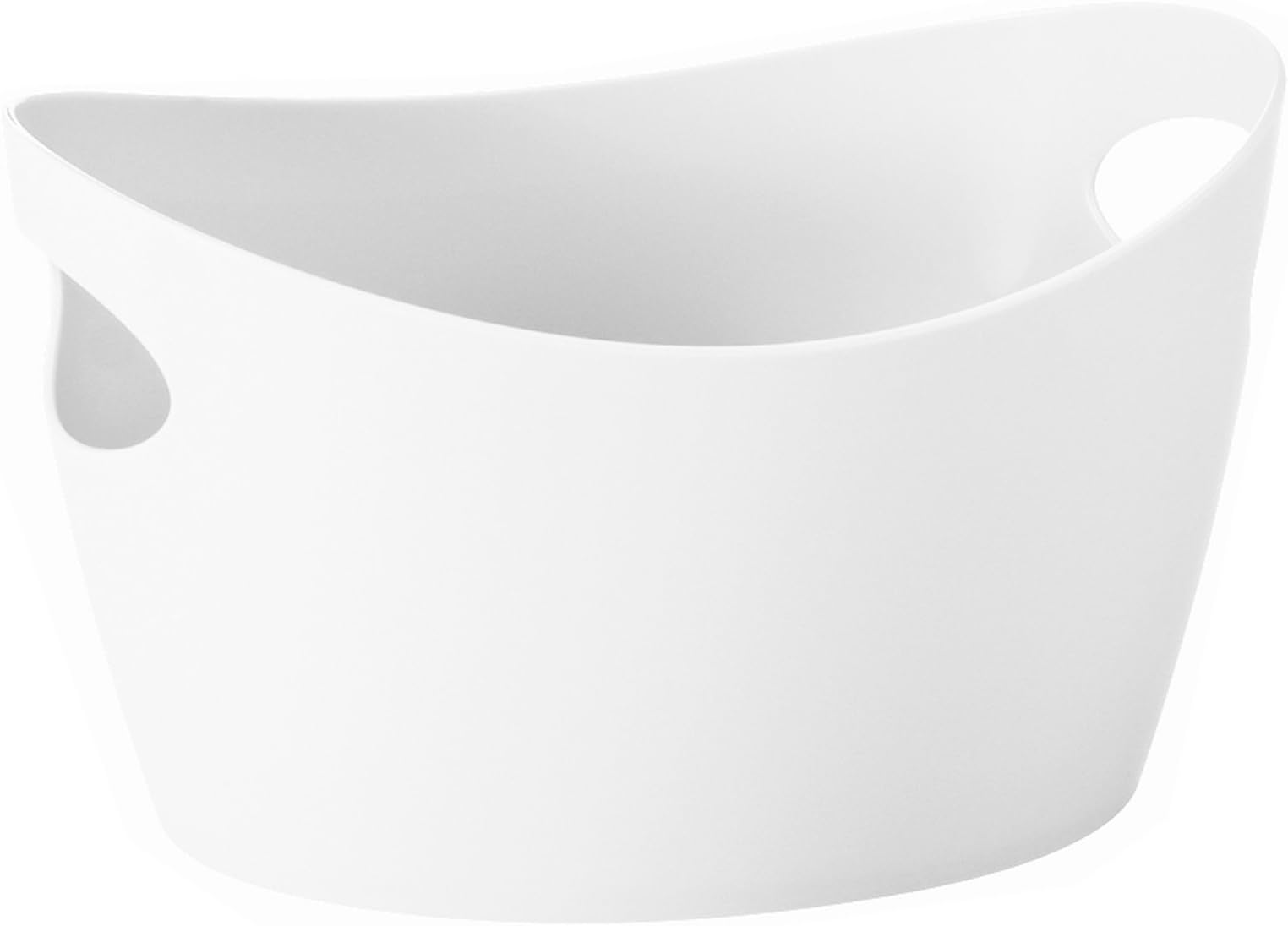 koziol Utensils Holder Bottichelli 450ml, Solid White, 450 ml
