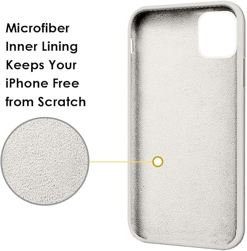 Miniatura 3 de MOCCA Funda compatible con iPhone 12 Pro Max de 6.7 pulgadas con soporte de anillo, forro de microfibra súper suave, funda protectora antiarañazos a