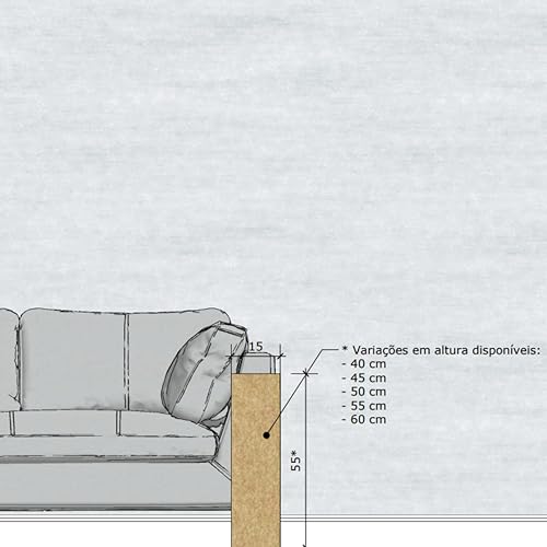 Miniatura 9 de Gatto Karino Sofá rascador para gatos, poste rascador para gatos de interior, protector de muebles (23 pulgadas, grafito)