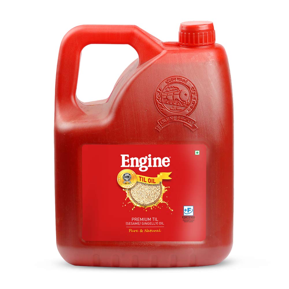 Engine Brand Single Pressed Seeds Til(Sesame) Oil - 5 Liter Jar (B08FJ15G35) Amazon Price History, Amazon Price Tracker