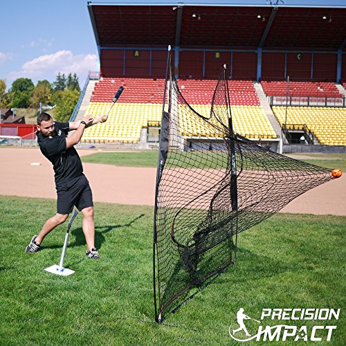 Precision Impact Slugs with Laces: Heavy Weighted 15oz Baseballs for Hitting; with 1-Year Warranty (6-Pack) - Thumbnail 3