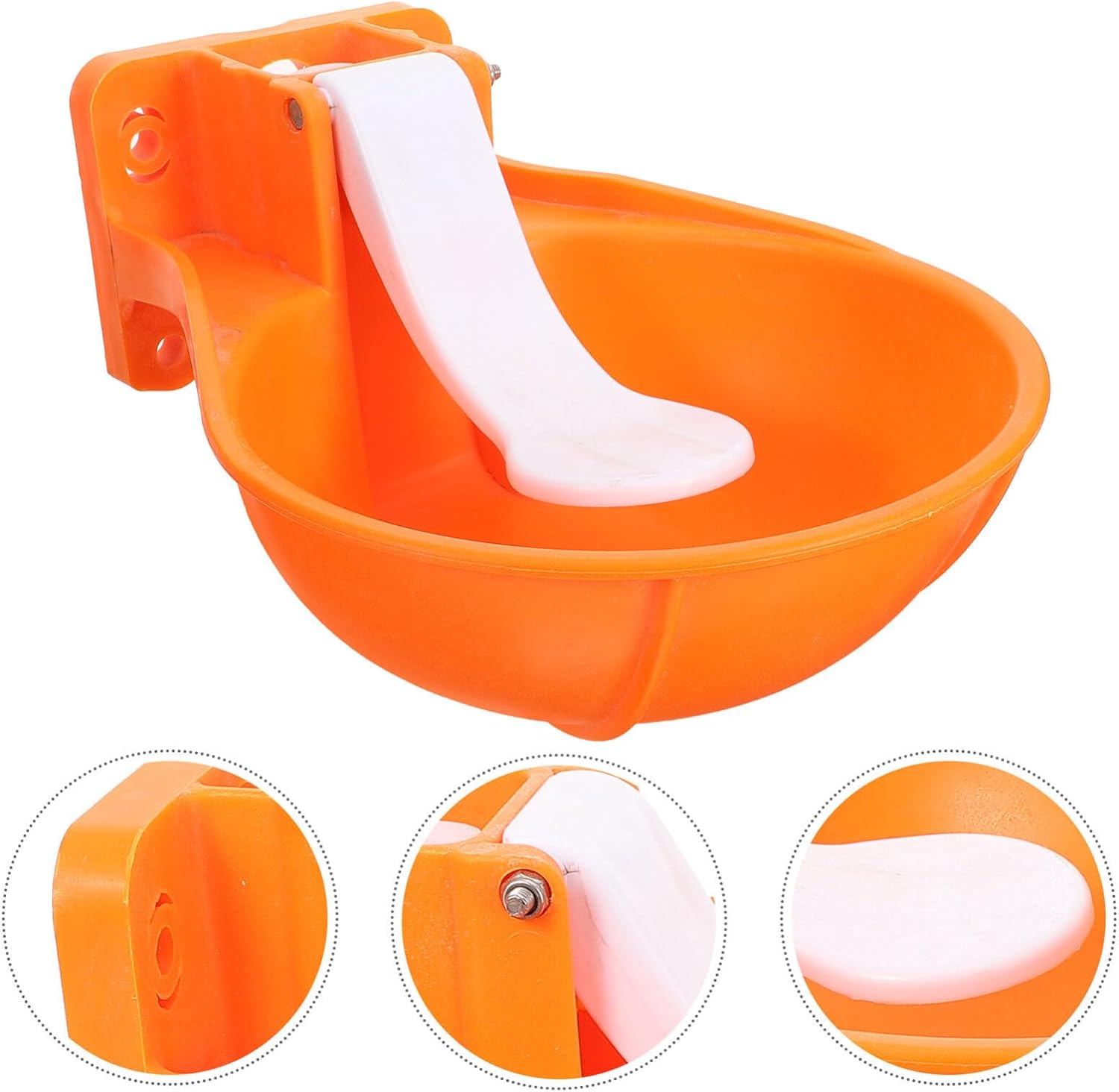 1set Automatic Cow Water Feeder Heavy-Duty Livestock Drinking Bowl for Cattle Horses and Goats Leak Design Easy to Clean for Farm Use