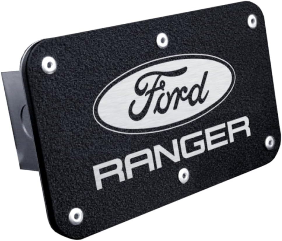 Au-TOMOTIVE GOLD, INC. Officially Licensed Class III Trailer Hitch Plug for Ford Ranger (Rugged Black)