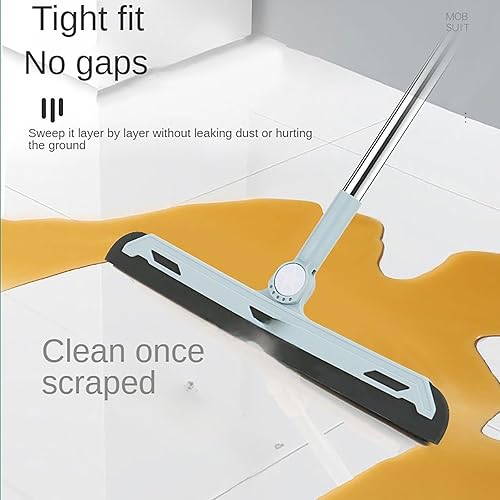 Miniatura 2 de Juego de recogedor y recogedor con recogedor para oficina en casa, escobilla de pie y recogedor con mango largo para cocina, sala, limpieza de