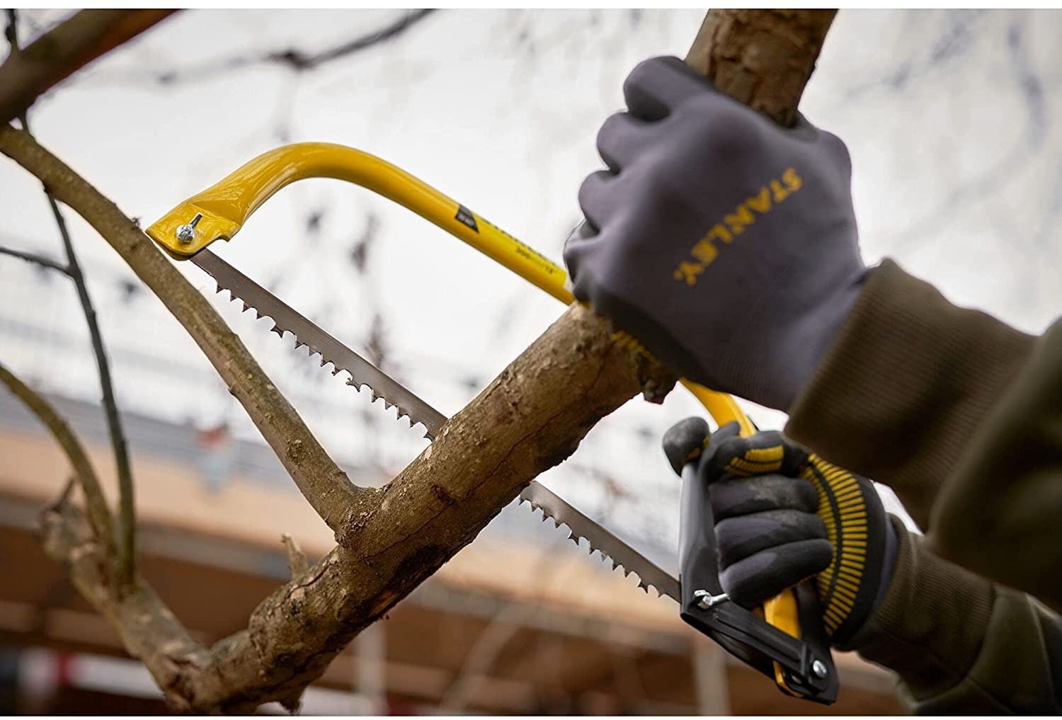 Sega Ad Arco Stanley - 610 Mm, Leggera | Con Lama American Tooth - Foto 2