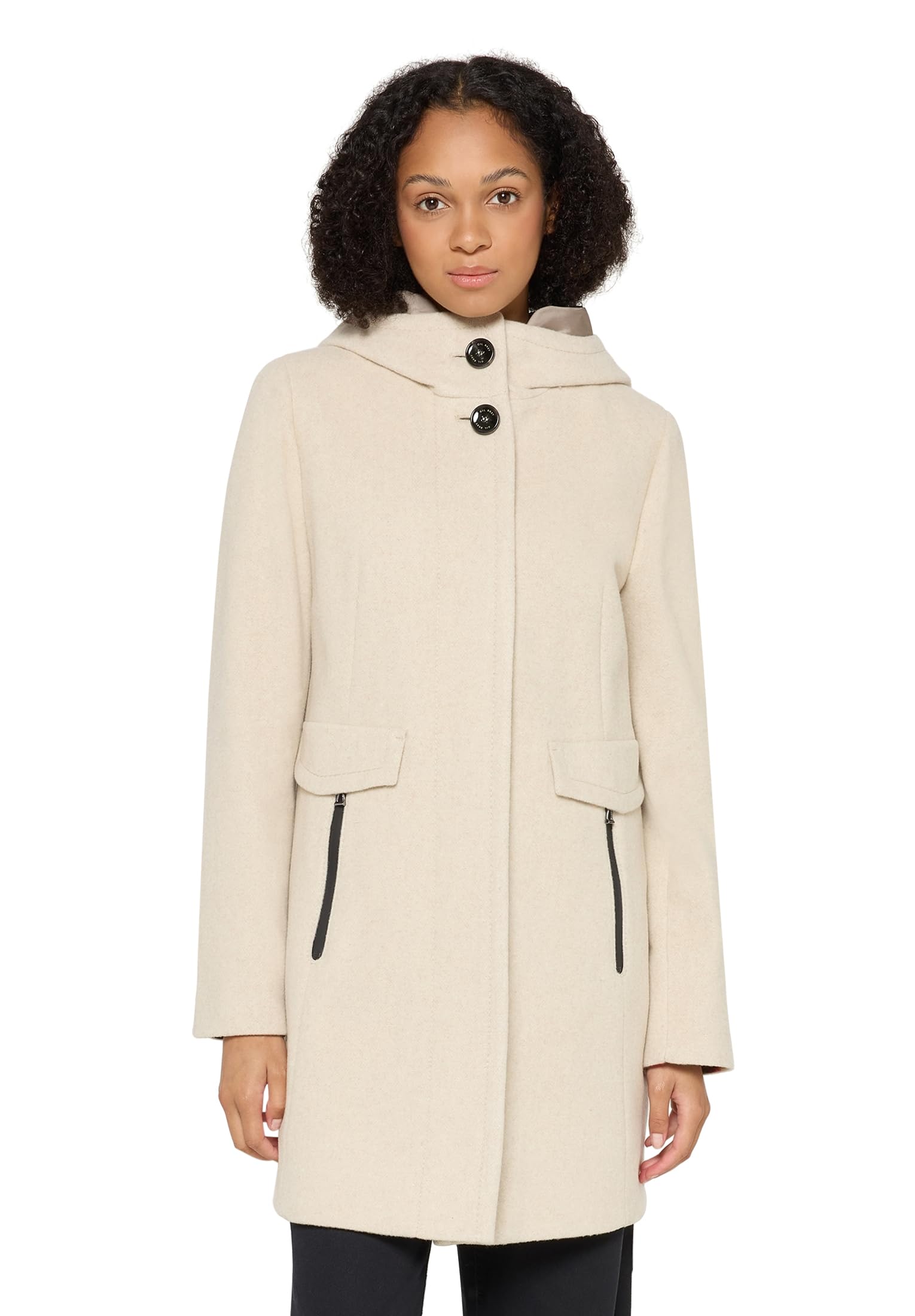 Gil Bret Damen Wolljacke mit Kapuze