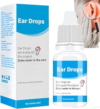 Ear Drops for Swimmers Ear   Quick Relief for Blocked Ears. Relieve Ears Discomfort, Dry Trapped Water & Remove Wax. Effective Water Removal in Seconds
