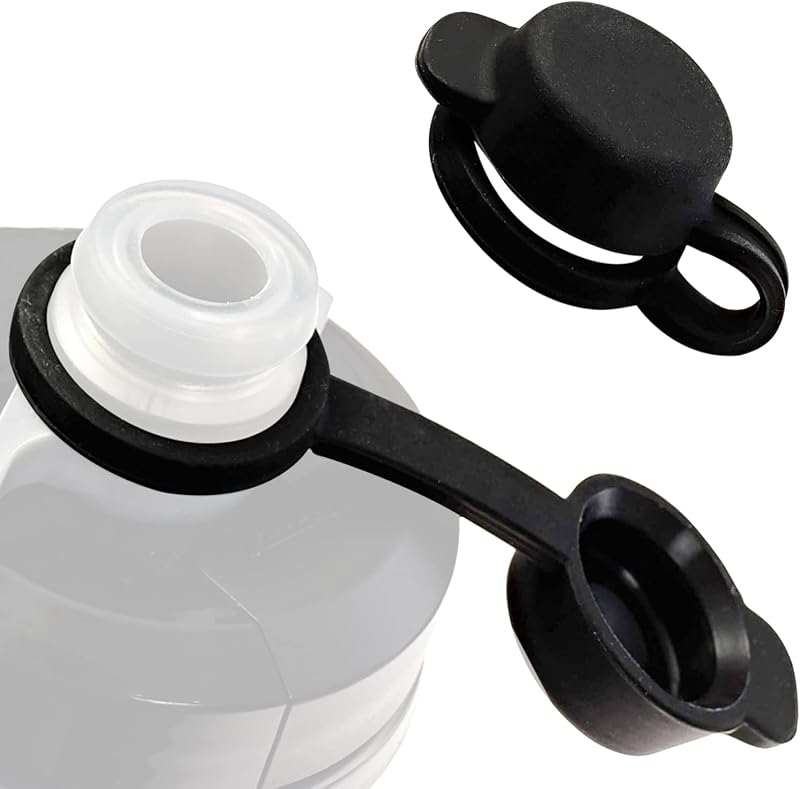 [2-Pack] Mud Caps for CamelBak Bottles - BPA-Free, Phthalate-Free, Lead-Free Silicone Cap/Top - Fits All Podium and Peak Fitness Bottles