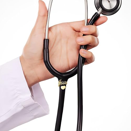 Miniatura 4 de Etiqueta de nombre de estetoscopio personalizada, dijes de estetoscopio personalizados para enfermeras, etiqueta de identificación de estetoscopio,