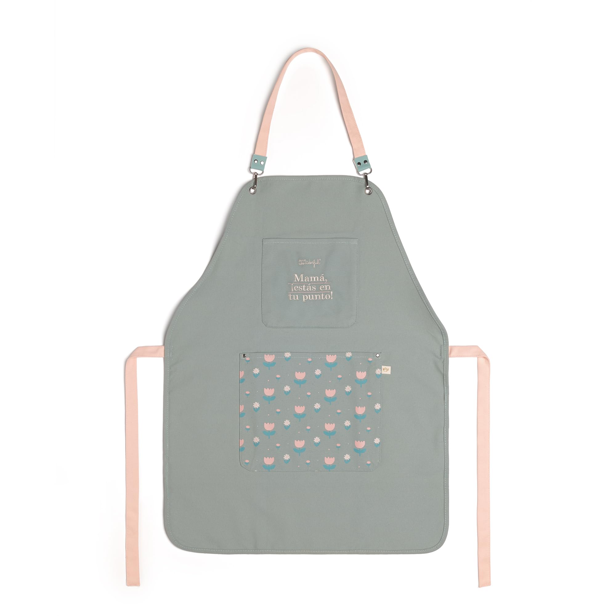 Mr.Wonderful - Delantal - Mamá, ¡estás en tu punto! - Delantal realizado en algodón con divertido mensaje - Regalo Día de la Madre