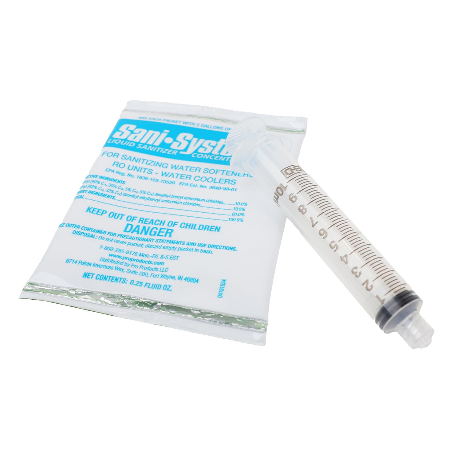 Amazon.com: Pro Products (SS96RO) Sani System 0.25 fl oz packets