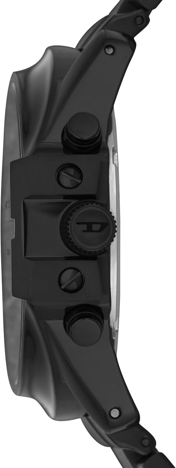 Diesel Men's Master Chief with Stainless Steel Bracelet or Leather Band Watch - Image 3