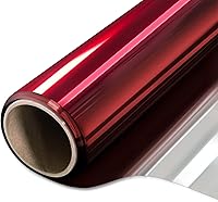 Vista 19 de WPCTEV - Película para ventana con efecto espejo unidireccional para privacidad diurna, control del calor y rayos UV, adhesión estática, plateado, 6