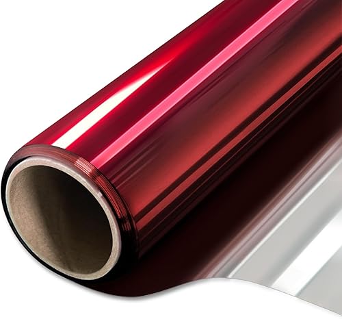 Miniatura 19 de WPCTEV - Película para ventana con efecto espejo unidireccional para privacidad diurna, control del calor y rayos UV, adhesión estática, plateado, 6