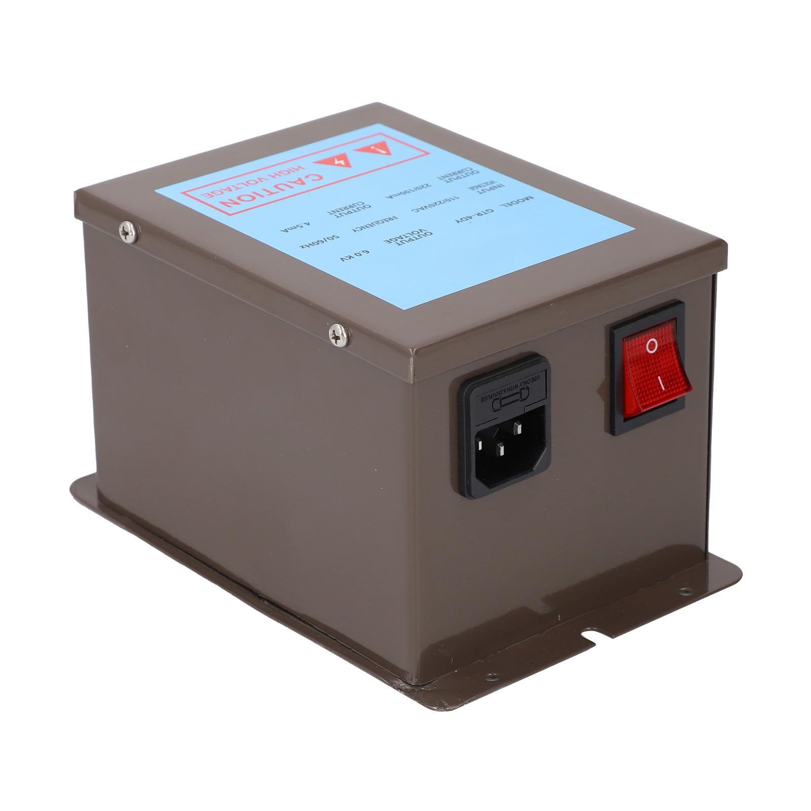 Zerodis Fuente de Alimentación de Barra de Aire Ionizante, Fuente de Alimentación de Barra Ionizadora Antiestática de 6.0KV con Alta Densidad de Iones y Múltiples (Enchufe Europeo 220-240V)