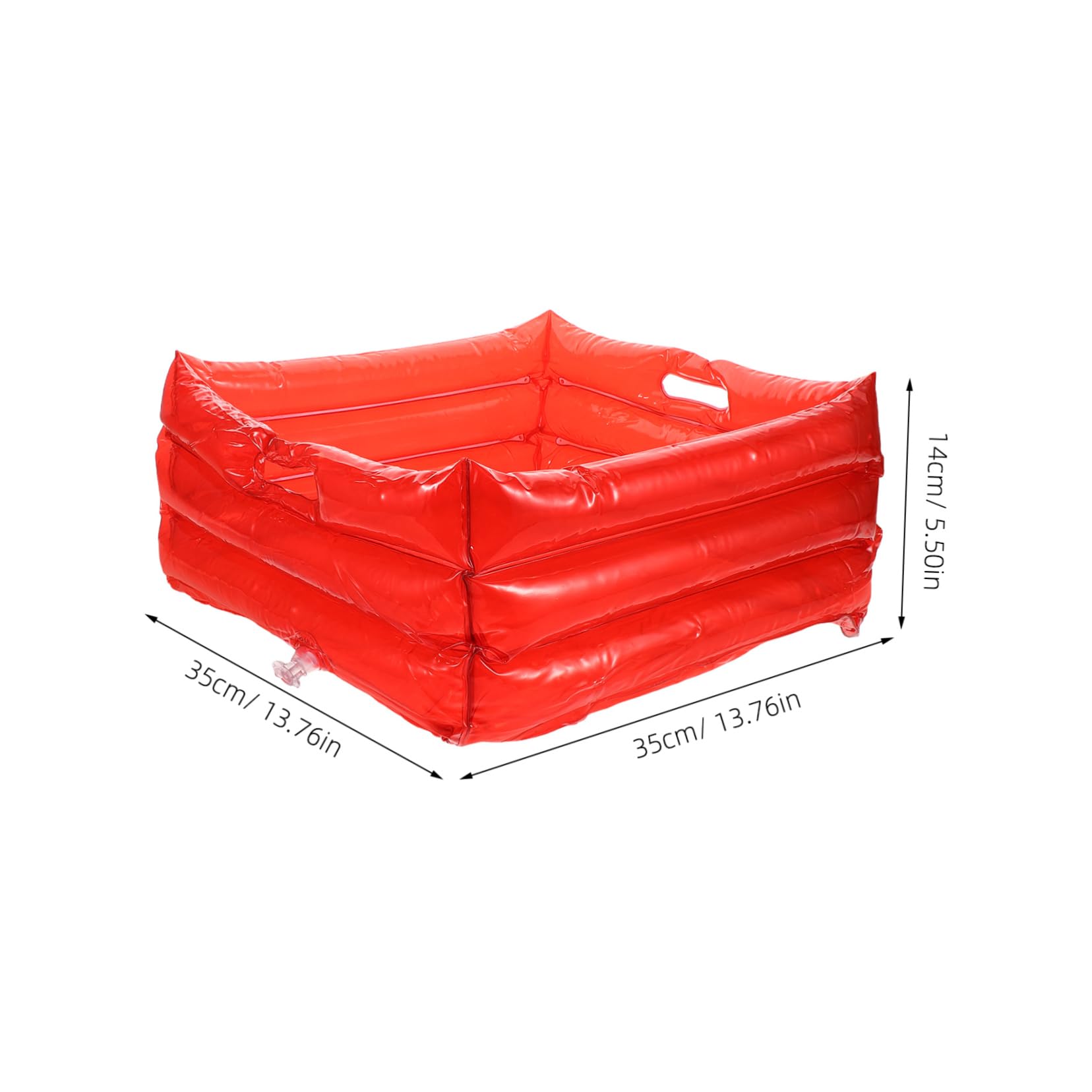 ibasenice Camping Inflatable Foot Wash Basin Portable Collapsible Foot Bath Tub for Outdoor Activities Capacity Soaking Bucket Convenient Storage for Travel and Camping