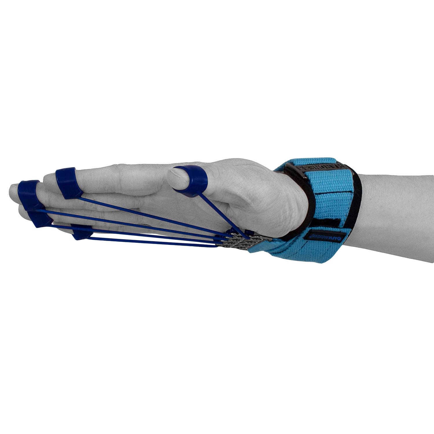 AFH Webshop DynoEx Trainer Deluxe | Handtrainer Fingertrainer | Handtrainingsgerät | Fingertrainingsgerät (Gross | 5cm Expander)