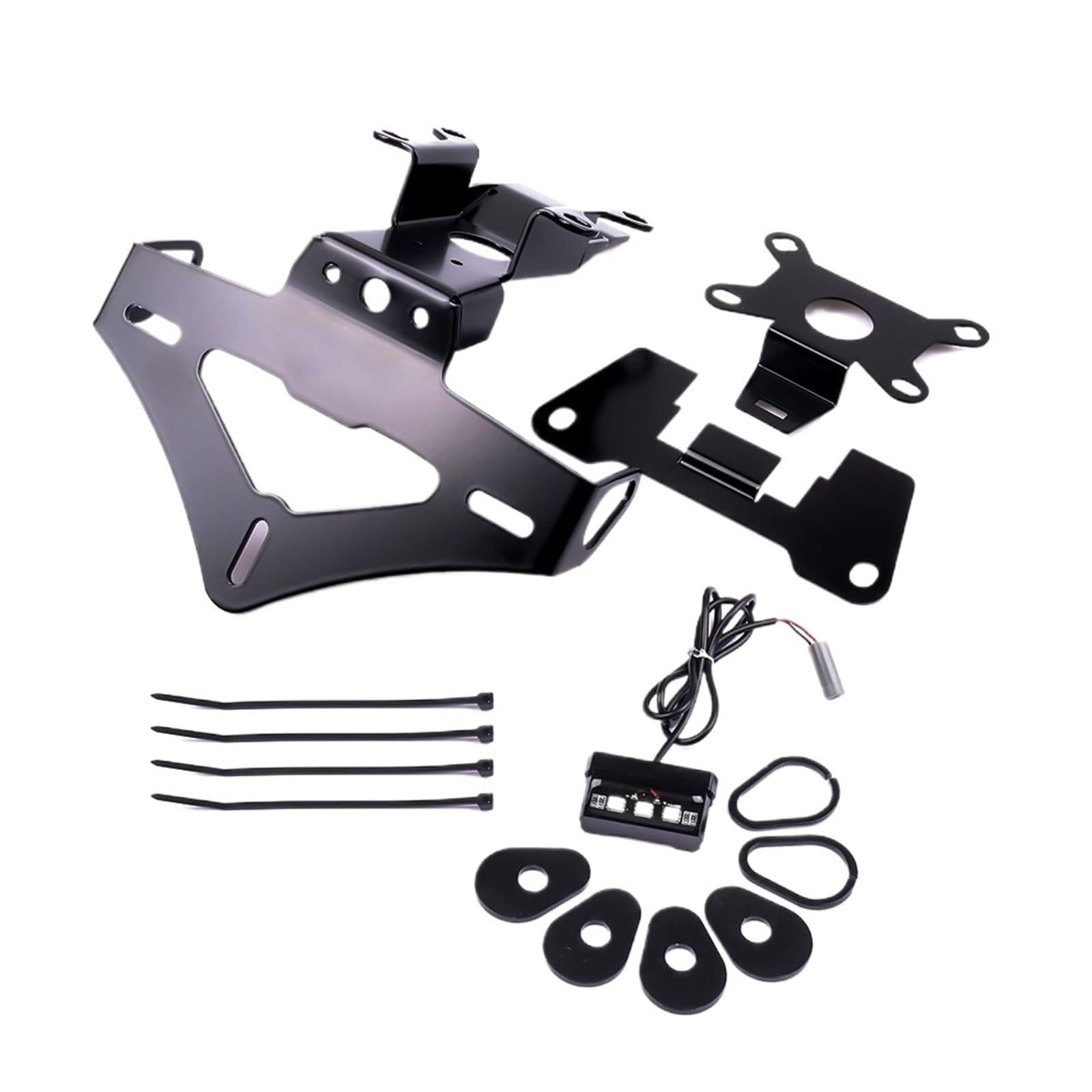 Rama na rejestrację motor Pasuje do YAMAHA MT-07 2025 Tail Tidy Plug and Play uchwyt na tablicę rejestracyjną MT07
