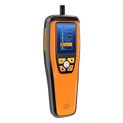 Temtop Monitor de calidad del aire detector de CO2 profesional de dióxido de carbono PM25 PM10 monitor de temperatura y humedad de formaldehído con