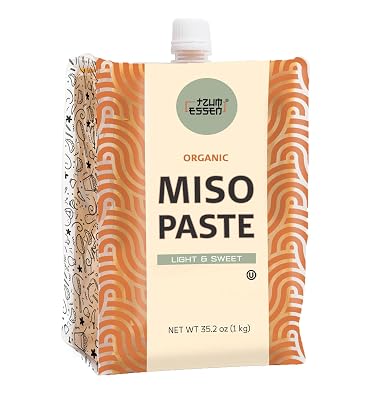 Light Organic Miso Paste (Shiro) by Tzum Essen | Large (2.2 lb)