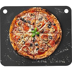 Primica Pizza Steel for Oven – Durable Steel as Alternative to Pizza Stone – High Quality Steel for BBQ Grill and Bakings (16″ x 13.4″)