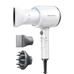 Wavytalk Hair Dryer Blown Away Ionic Hair Dryer for Curly Hair with Diffuser 1875W Fast Drying Blow Dryer