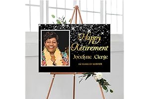 Personalized Retirement Celebration Welcome Sign: A Memorable Way to Celebrate Retirement