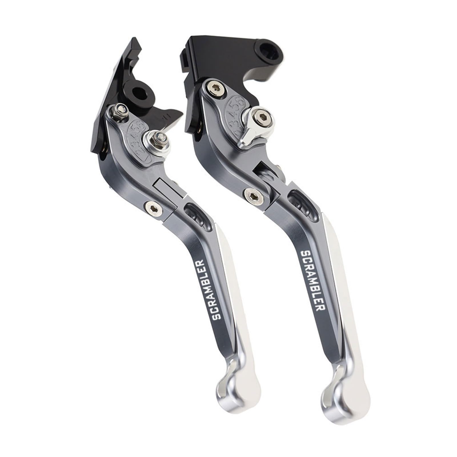 Csbwfcb Multi-Colored N For Triumph Scrambler 1200Xe Motorcycle Cnc Accessories Folding Extendable Brake Clutch Levers Adjustable Handle Set
