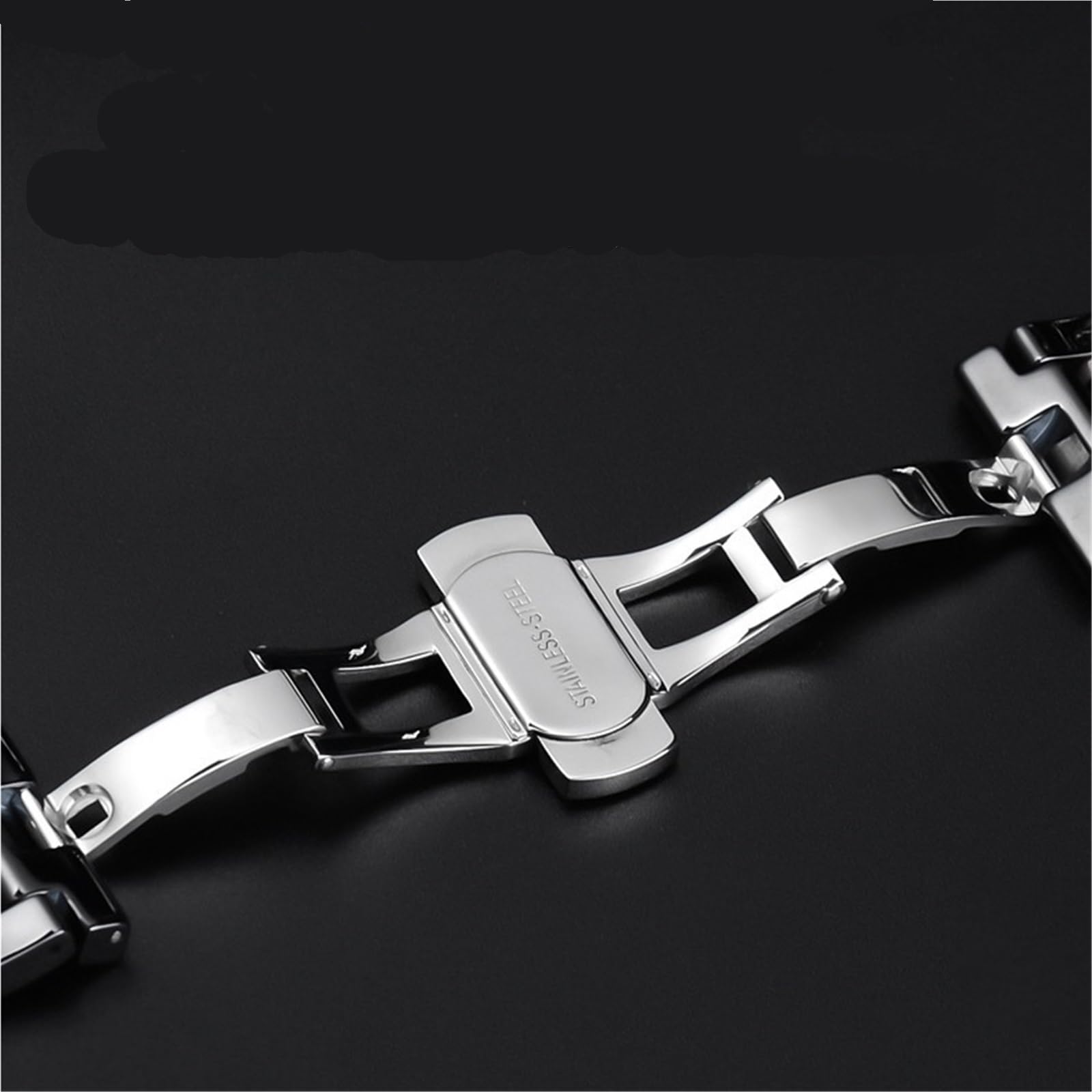 cinturino dell'orologio Accessori for braccialetti di ricambio in ceramica da uomo 20mm 22mm Comodo cinturino for orologio lavoro for il tempo libero