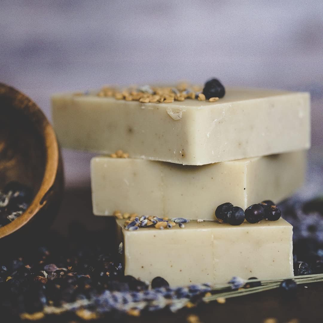 Chagrin Valley Soap & Salve Ayurvedic Organic Shampoo & Body Wash Soap Bar - Nurtures Dandruff & Dull Hair - Sulfate Free Shampoo - Sustainable, Vegan Handmade Soap – 5.6 oz Women & Mens Soap Bar 3PK