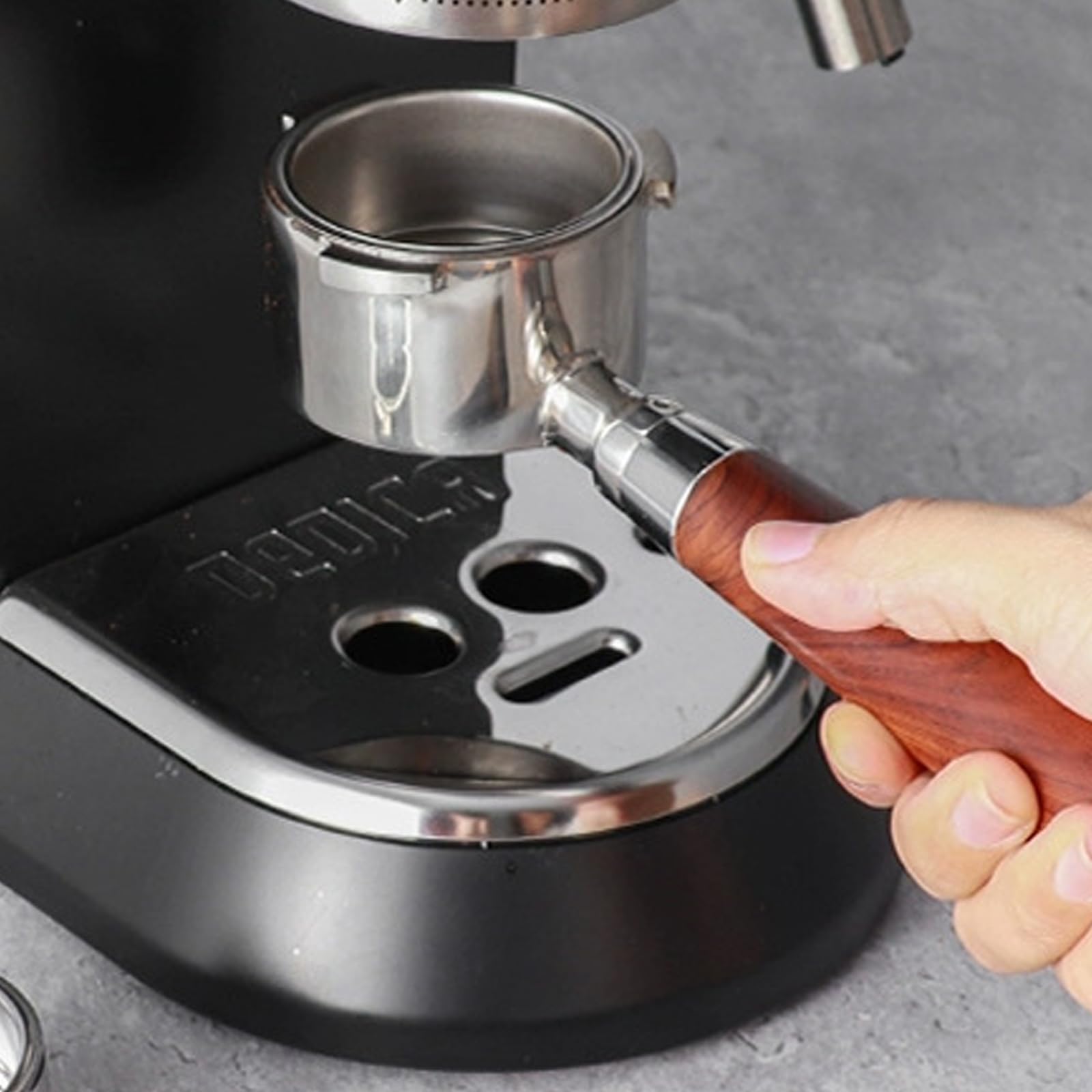 Portafiltro de acero inoxidable de 58 mm, para Espresso Sage/Breville (estilo 1)