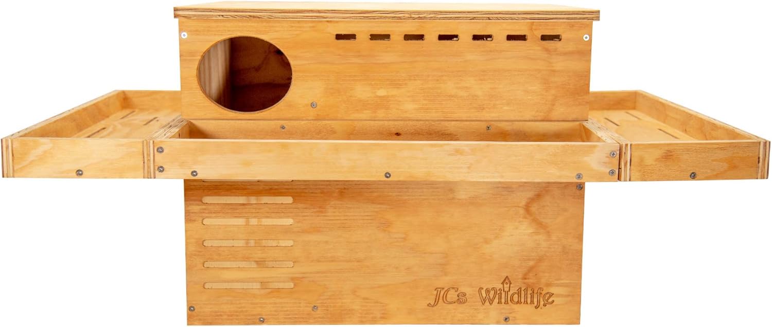 JCS Wildlife 3 Sided Platform Barn Owl Nesting Box