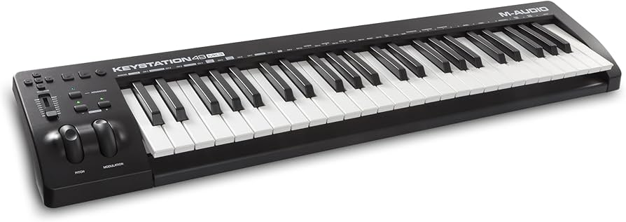 M-AUDIO KEYSTATION 49 MK3 MIDIコントローラー　新品 Amazon.com: M-AUDIO, 49-Key Midi Controller, (Keystation MK3