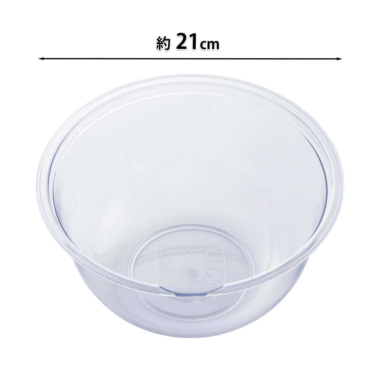 Kai Corporation DL7206 Plastic Bowl, 8.3 inches (21 cm), Little Chef Club, Made in Japan