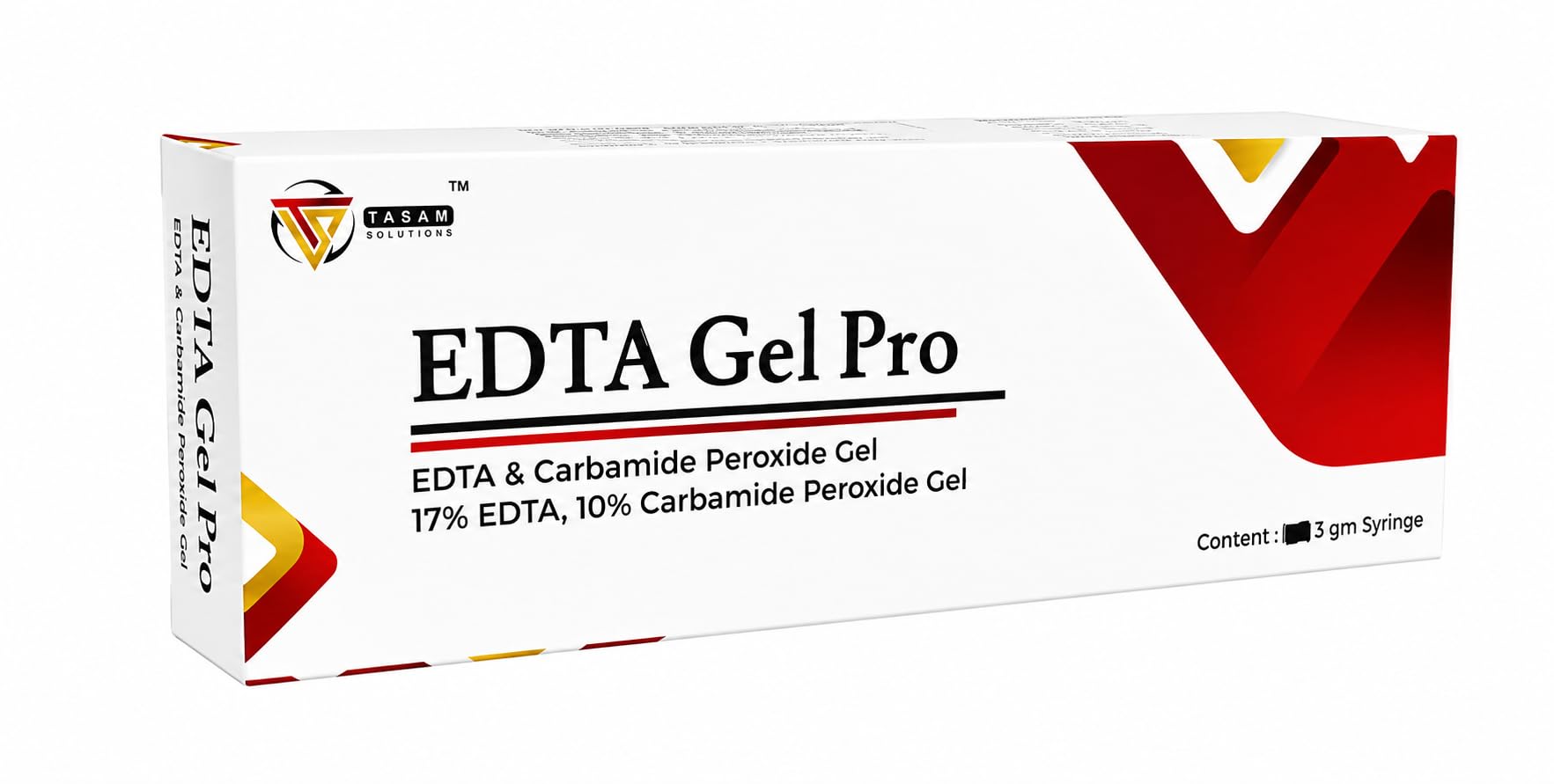 Tasam Solutions EDTA Gel Pro, 17% EDTA and 10% Carbamide Peroxide Gel, 6 gm Syringe (Pack of 1)-picture-30