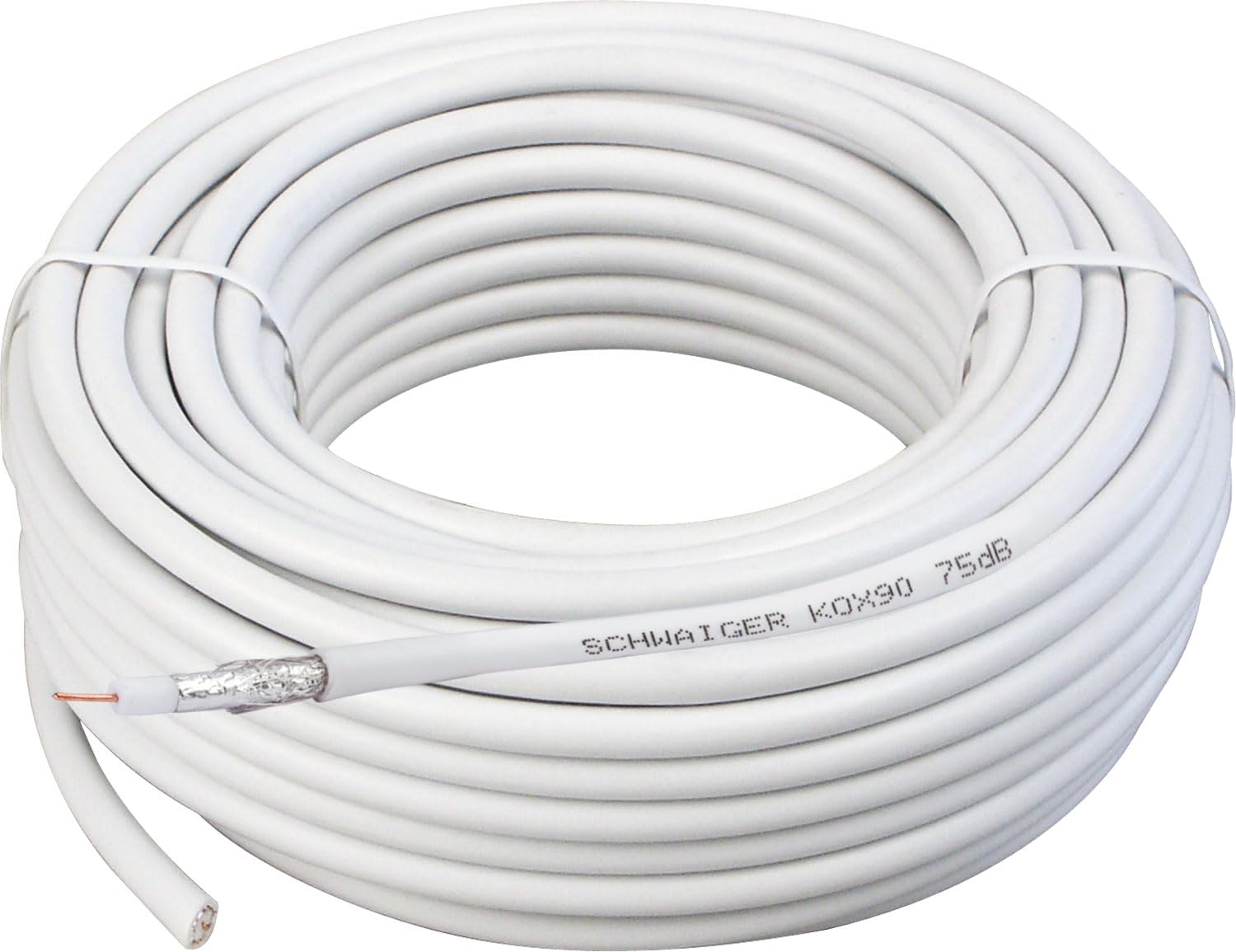 SCHWAIGER SAT-Camping Set I Satellitenanlage Komplettset I 35 cm Stahl Offset Antenne, Single LNB, 10 m Koaxialkabel, F, Transportkoffer & Montagematerial I Mobile SAT-Anlage