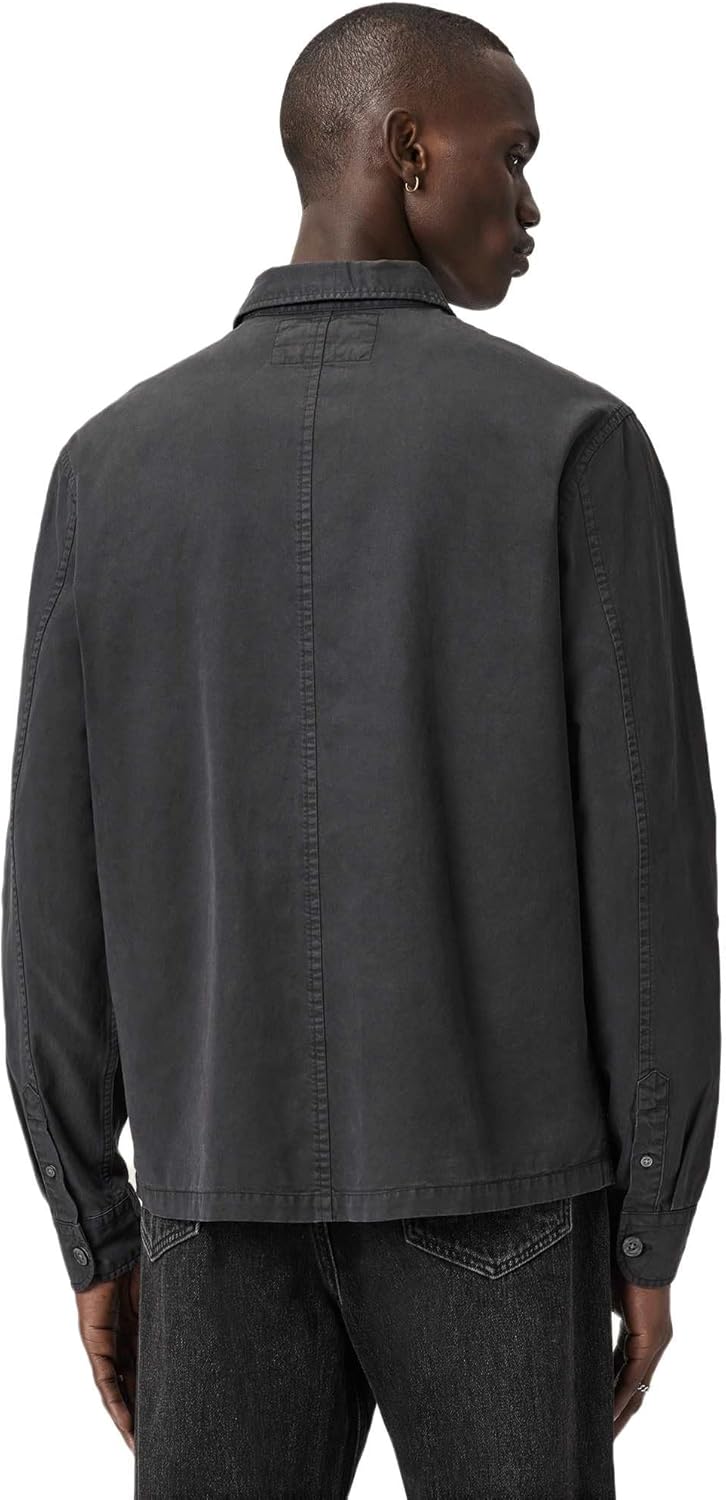 Allsaints Mens Rohdi Ls Overshirt - Image 3