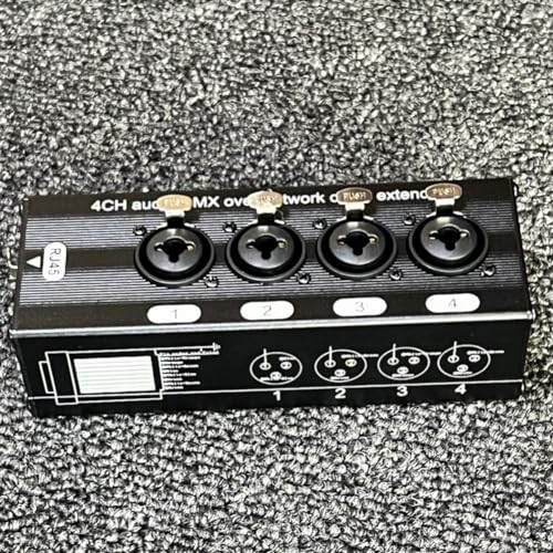 Extensor de red de audio XLR para eliminar el desorden de cables en consolas de sonido 2