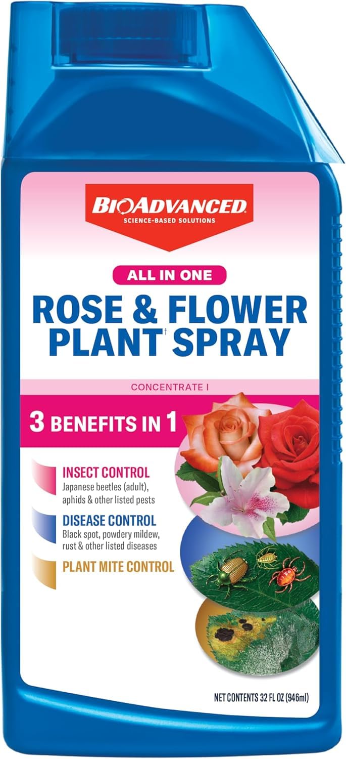 BioAdvanced All-in-One Rose & Flower Care 32 oz